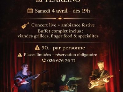 Soirée live music au yearling